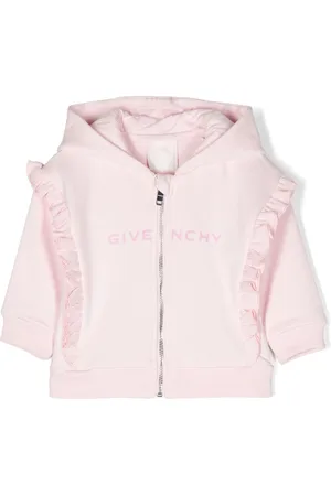 Givenchy Hættetrøje med lynlås og logotryk