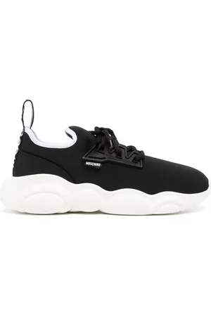 Moschino Low-top sneakers med logomærke
