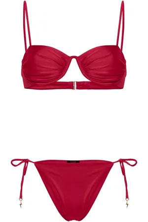 Noire Swimwear Monowire bikinisæt med ruche