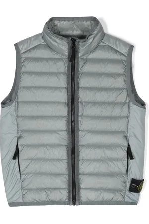Stone Island Polstret vest med kompasmotiv