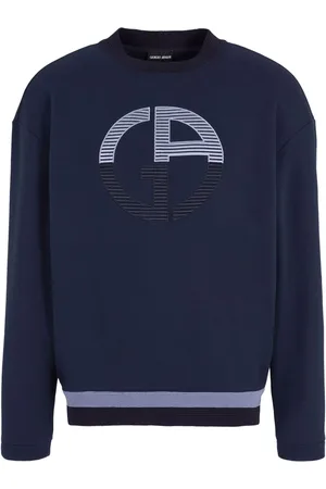 Giorgio Armani Sweatshirt med broderet logo