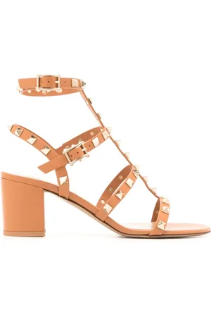 VALENTINO GARAVANI Rockstud 60mm lædersandaler