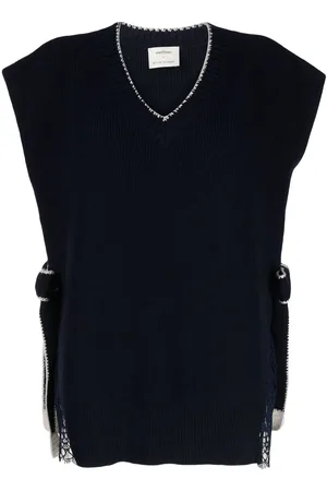 Onefifteen Sweatshirt med blomster-blondedetalje