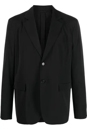 Acne Studios Enkeltradet blazer med hakrevers