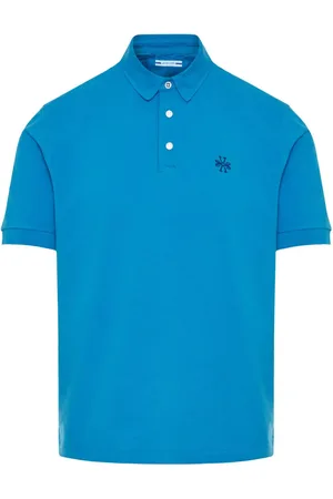 Jacob Cohen Polo i piqué med broderet logo