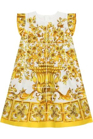 Dolce & Gabbana Kjole med Majolica-tryk
