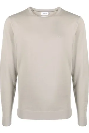 Calvin Klein Superior uldtrøje med rund hals