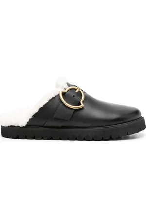 Moncler Bell mules i læder
