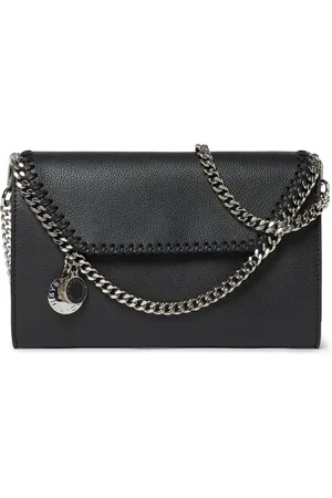 Stella McCartney Falabella MIRUM skuldertaske med logovedhæng