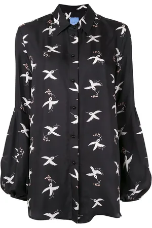 Macgraw Bluse med St. Clair Bird print