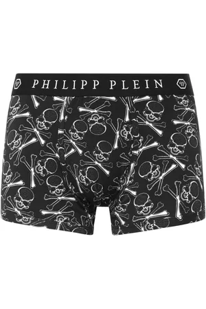 Philipp Plein Boksershorts med dødningehoved-tryk