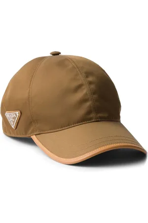 Prada Re-Nylon baseballkasket med trekantet logo