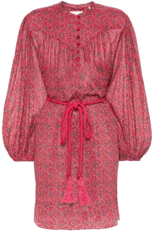 Marant Etoile Kildi kjole med blomstret tryk