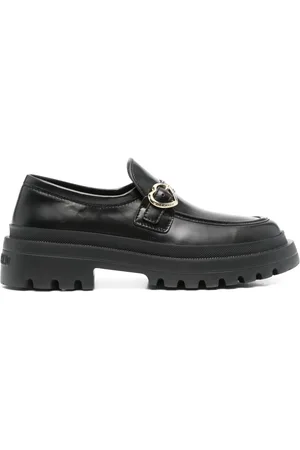 Moschino Loafers med dekorativ spændedetalje