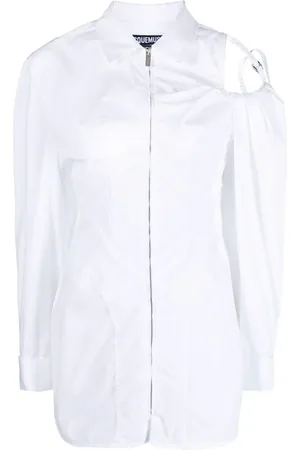 Jacquemus Asymmetrisk Galliga skjortekjole