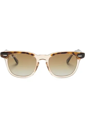 Ray-Ban Firkantede RB9098S solbriller med skildpaddeeffekt