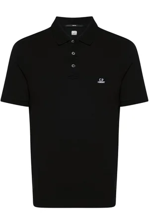 C.P. Company Polo med logo-applikation