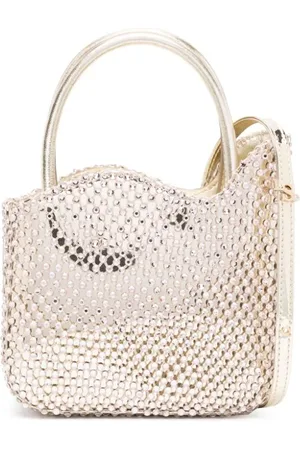 LE SILLA Lille Ivy tote i rhinsten-mesh