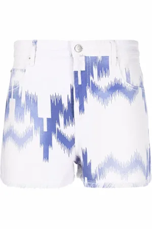 Marant Etoile Lesiao shorts med vævet tryk