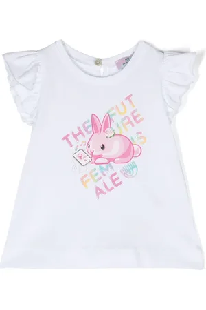 Chiara Ferragni T-shirt med grafisk tryk