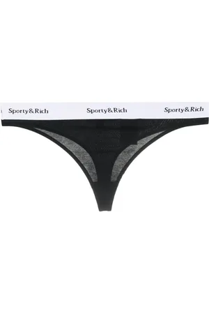 Sporty & Rich G-streng med Serif-logo