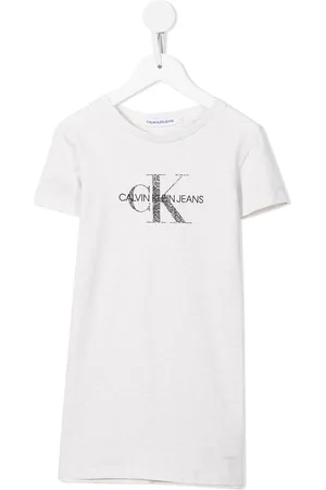 Calvin Klein T-shirt-kjole med logotryk