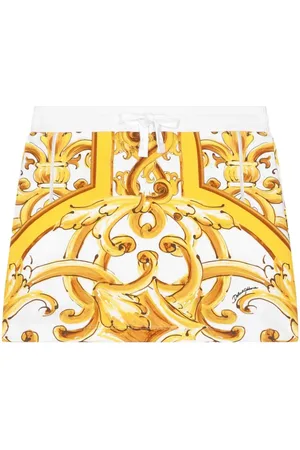 Dolce & Gabbana Skjorte med Majolica-print