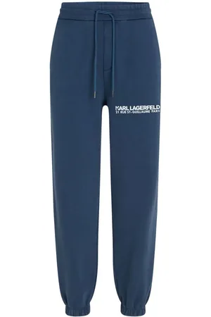 Karl Lagerfeld RSG joggingbukser med vasket effekt