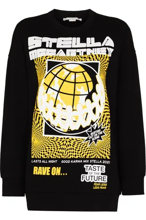 Stella McCartney Rave sweatshirt med grafisk tryk