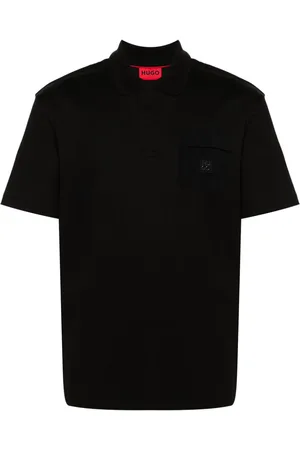 HUGO BOSS Polo med applikeret logo