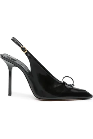 Jacquemus 100 mm Cubisto pumps i læder