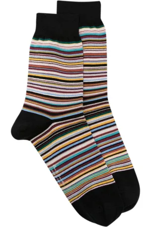 Paul Smith Stribede ankelstrømper med logotryk