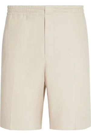 Ermenegildo Zegna Oasi Lino shorts i hør