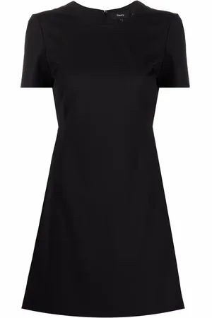 THEORY Kortærmet T-shirt-kjole i uld