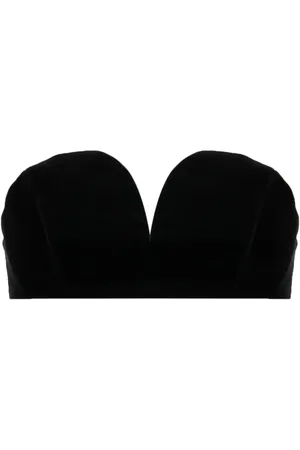 Blazé Milano Stropløs Jealousy top i velour