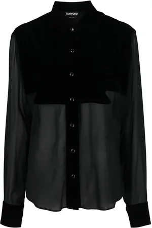 Tom Ford Silkeskjorte med knapper