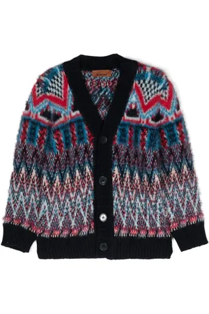 Missoni Børstet cardigan med V-hals