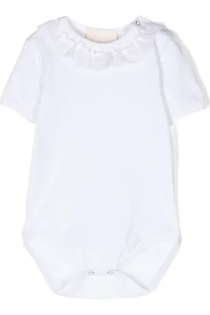 Story Loris Body i jersey med blomstrede blonder