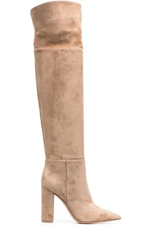 Gianvito Rossi 105mm støvler med spids snude