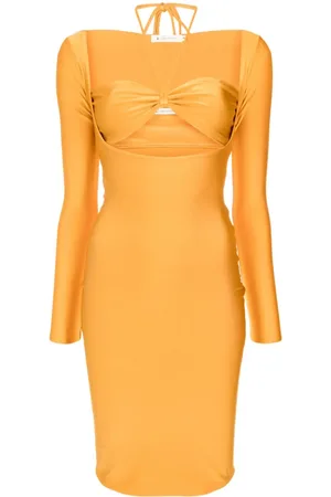 Lethicia Bronstein Marylin bodycon-kjole med udskæringsdetalje