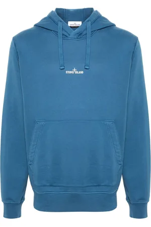 Stone Island Hættetrøje med logotryk