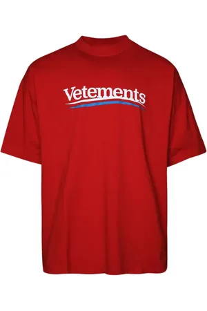 Vetements T-shirt med Campaign-tryk