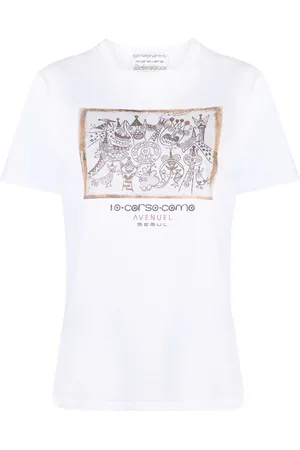 10 CORSO COMO T-shirt med Seoul shoptryk