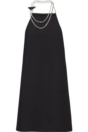 Prada Kort kjole med halterneck