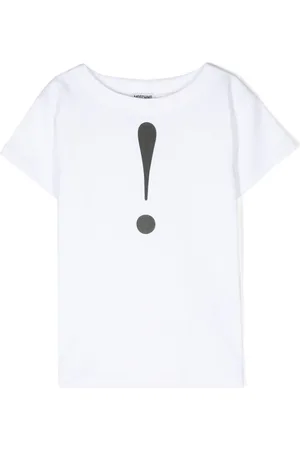 Moschino T-shirt-kjole med grafisk tryk