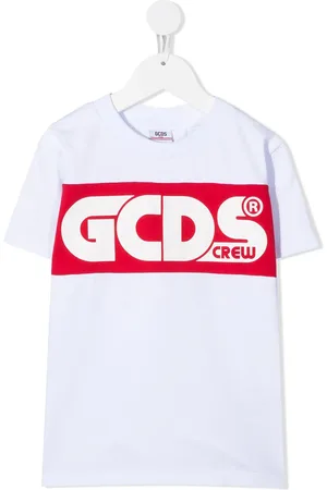 GCDS Kortærmet T-shirt med logotryk