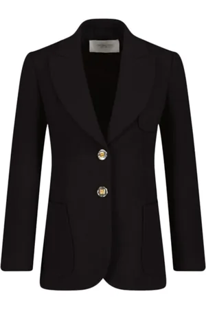 Giambattista Valli Dobbeltradet blazer med prægede knapper