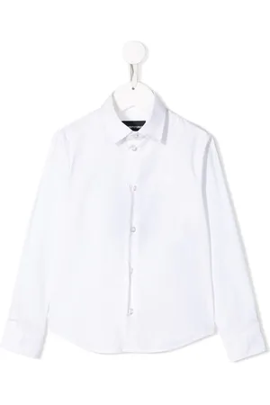 Emporio Armani Skjorte med broderet logo
