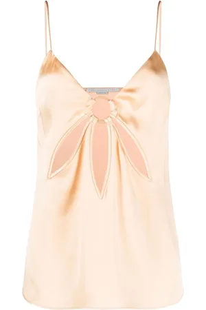 Stella McCartney Ruchet vest i satin