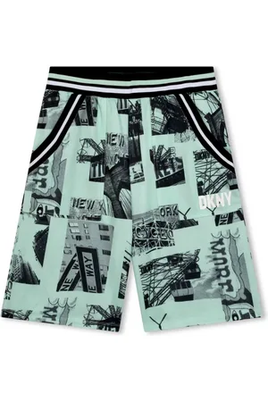 DKNY Bermuda-shorts med grafisk tryk